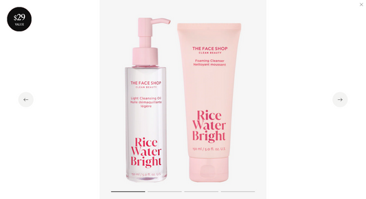 The Face Shop Rice Water Bright Cleansing Duo
